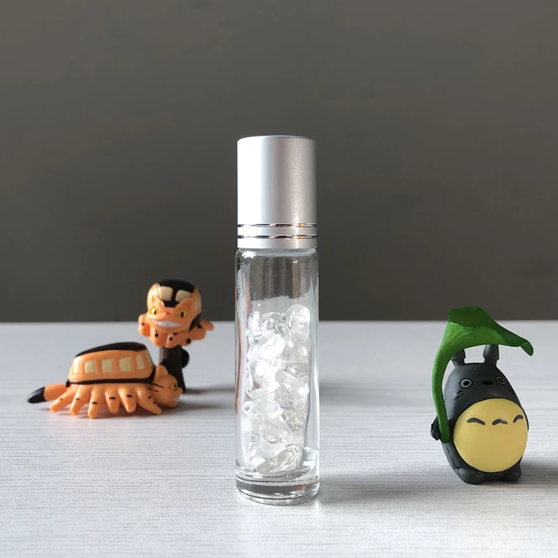 Perfume Oil Alcohol Free Long Lasting Perfume 10ml Hypoallergenic Travel Size Perfume Oil Silver Aluminum Lid Glass Bottle