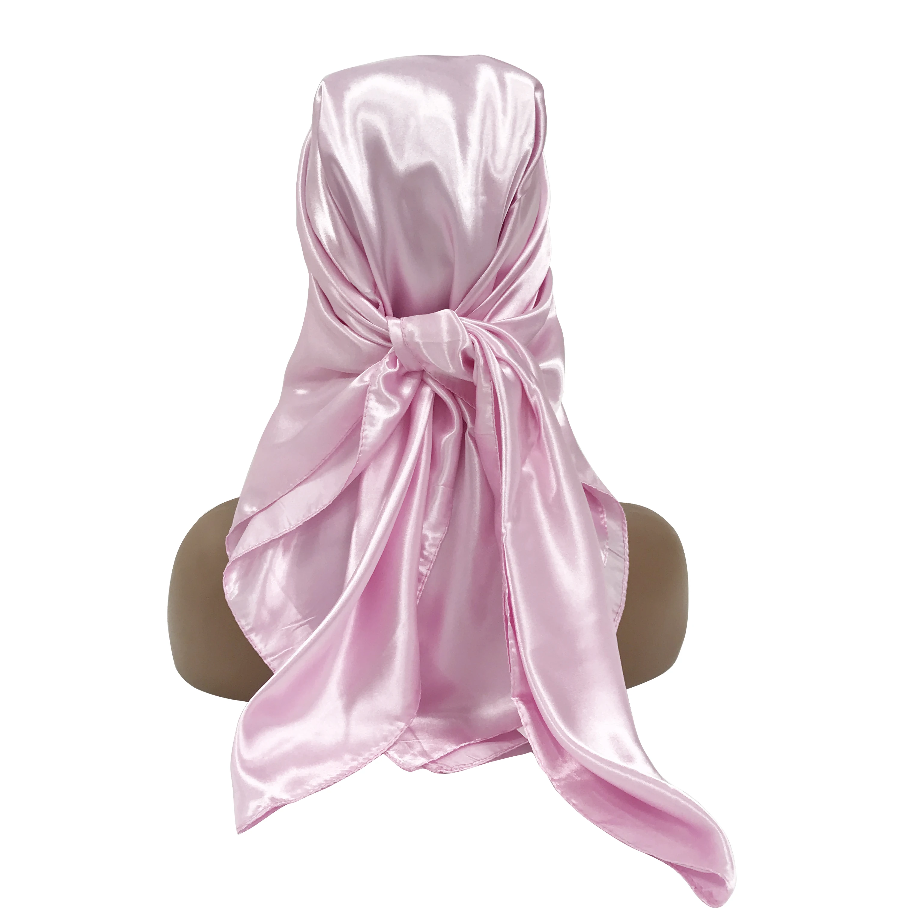 hot sale satin edge scarf custom logo hijab wholesale silk edge scarf