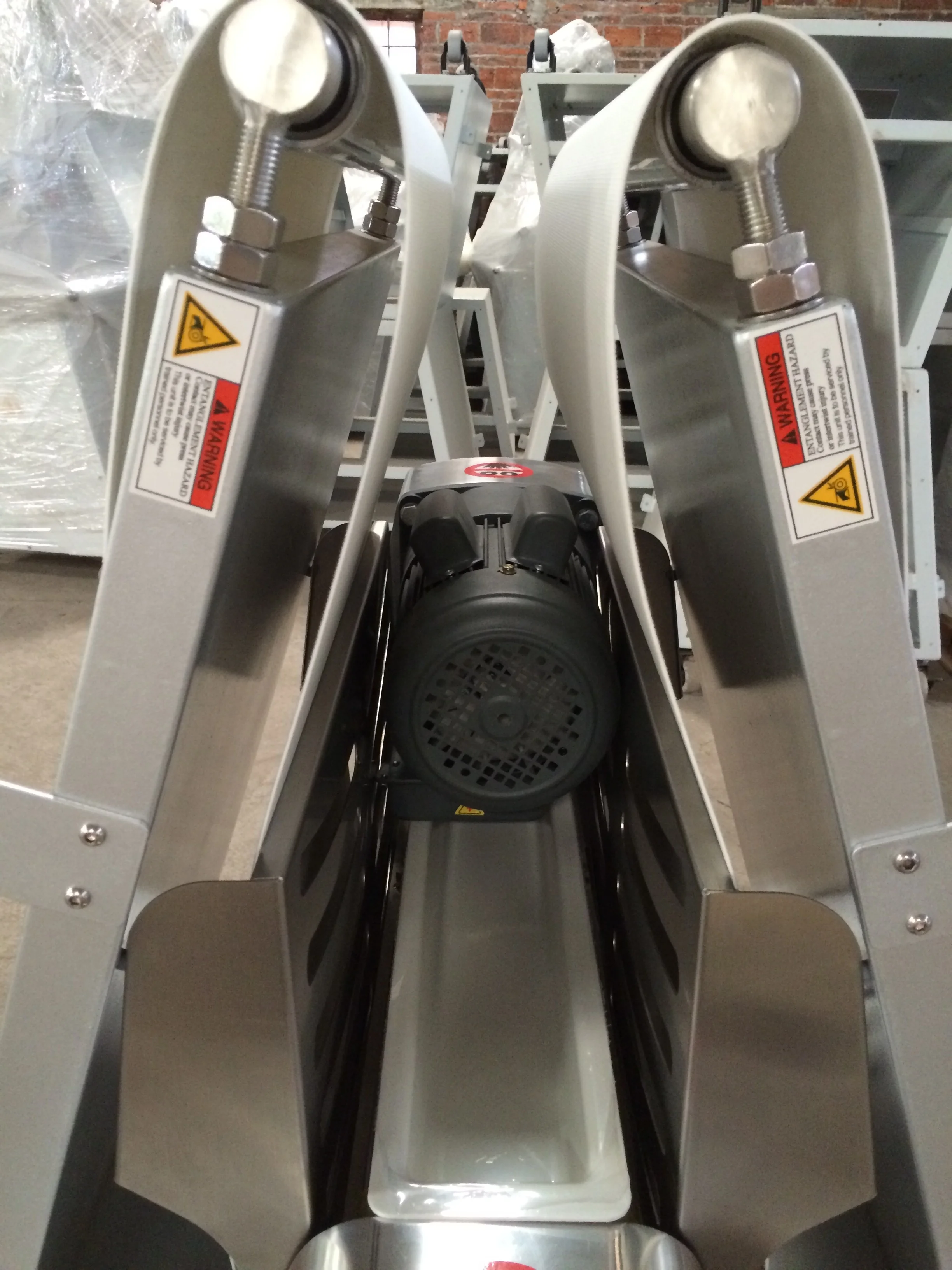 
380mm width bread dough roller folding sheeter machine 