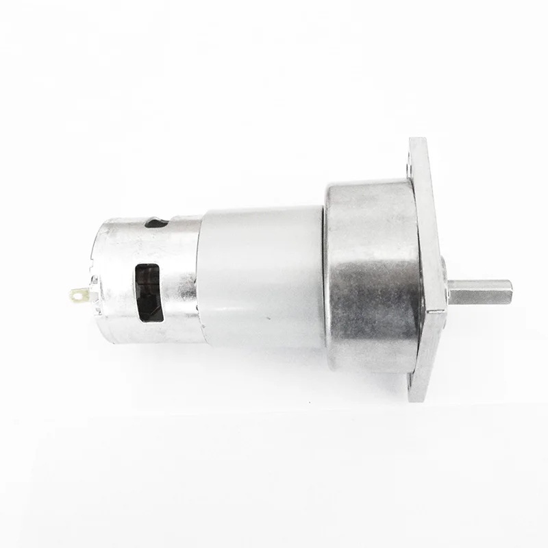 JGB60-775 60mm Gear Box 775 Dc Motor Reduction High Power 24V 300 RPM 16.5kg Max 100kg,cm Electric GearMotor