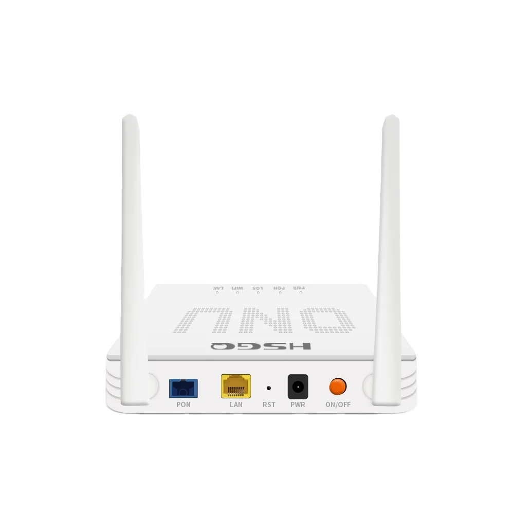 HSGQ-X100W2 Hot Sale ONU GEPON Terminal Router 1ge XPON ONU wifi with 2.4G wifi ONU
