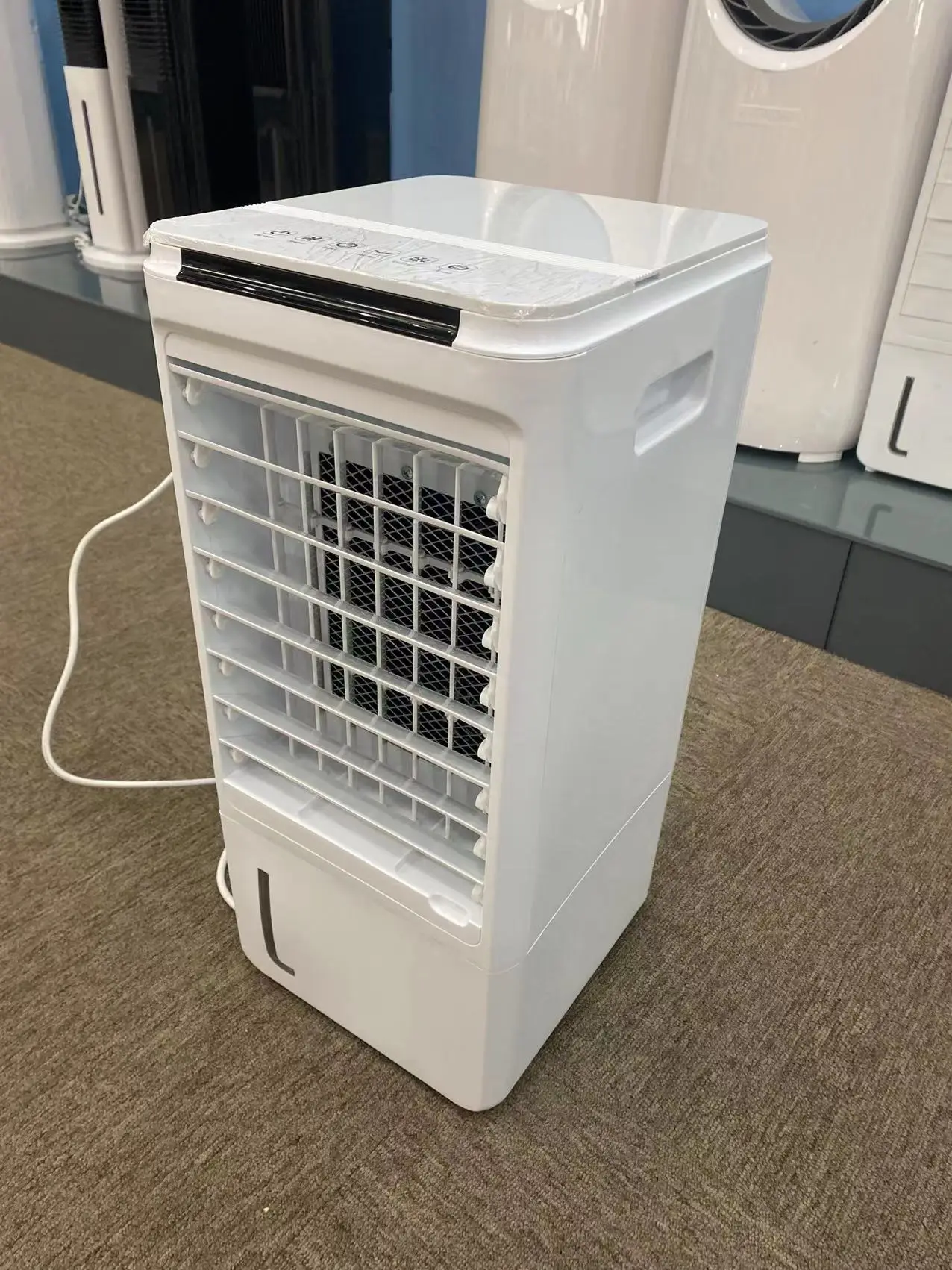 Factory Cheap Small Portable Household 7L Remote Control Water Evaporative Swamp  Air Cooler Swamp Cooler