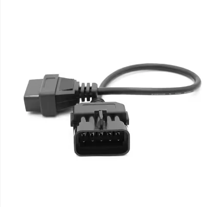 Opel Diagnostic Scanner Cable 10-Pin to OBD2 16-Pin Automotive Connector for Car Wash Brushes