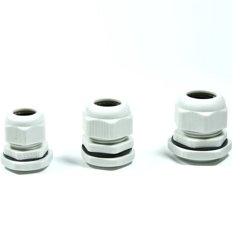 Nylon Waterproof Super Gland Joint M8 Plastic Cable Gland