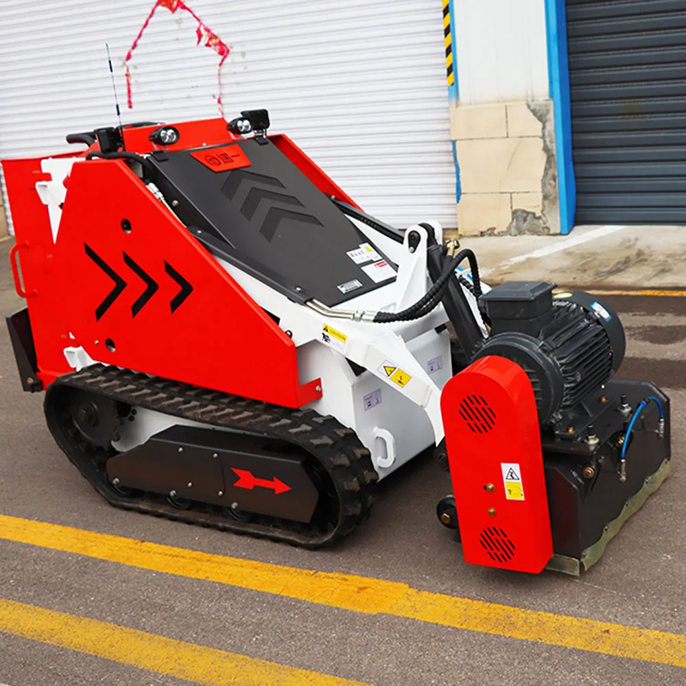 Concrete scarifier milling machine for road construction equipment