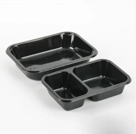 Hengmaster Commercial Oven Safe Airline Cpet Tray Rectangular Plastic Food Container