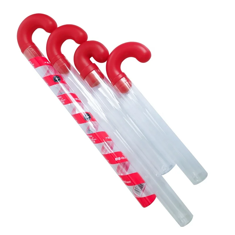 Рождественские конфеты пластиковые ПЭТ ПП тростник упаковочная трубка