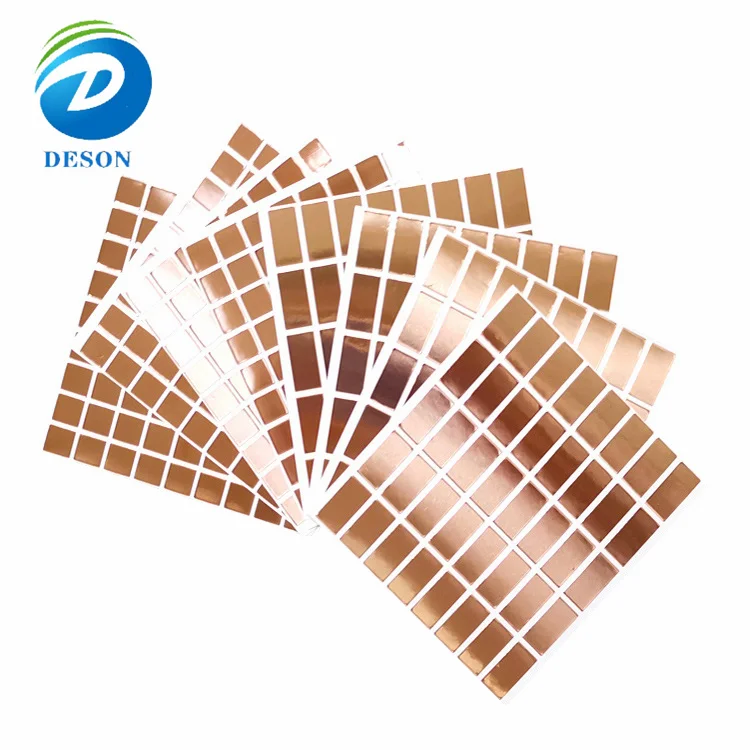 Deson Custom Single Sided Adhesive copper foil emi shielding for power transformer winding pcb adhesive copper foil gasket pads