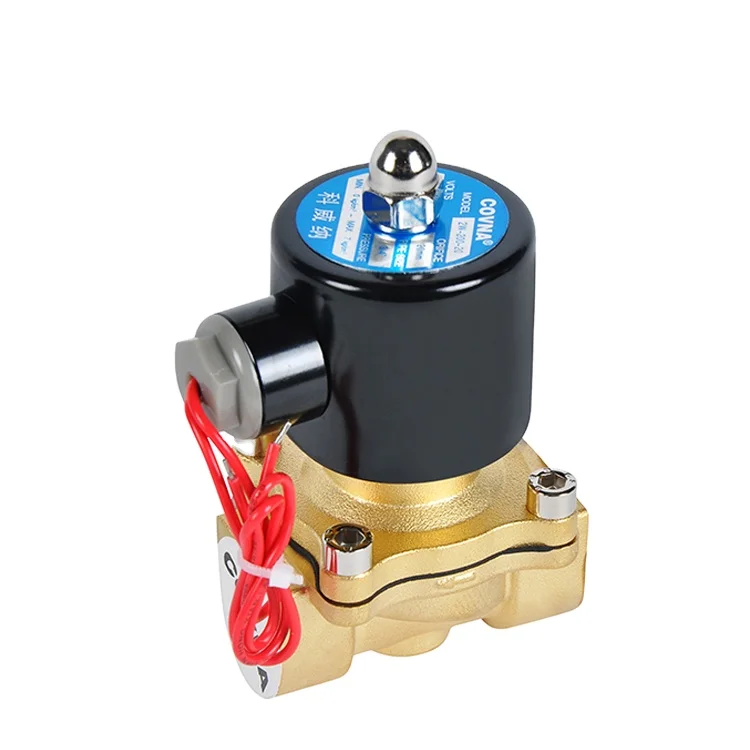 COVNA Low MOQ Zero Switch Pressure Normally Closed Female Thread 3/8in 12V Solenoid Valve for Flow Control