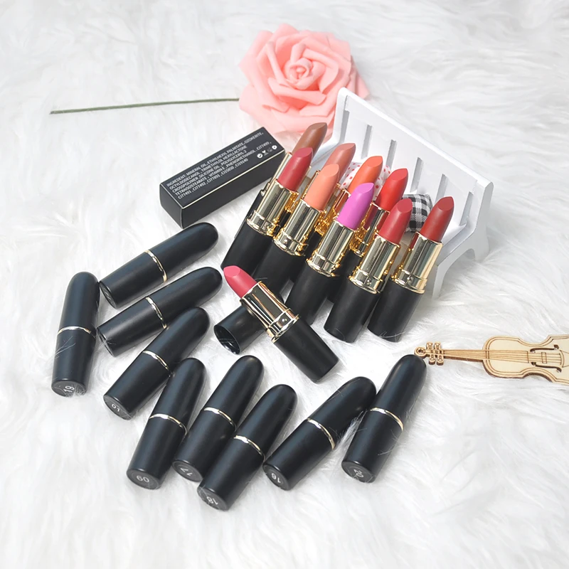 Customized Korean Colorful Cheap Vegan Moisturizing Silky Glossy Lipstick Vendor Lip Makeup