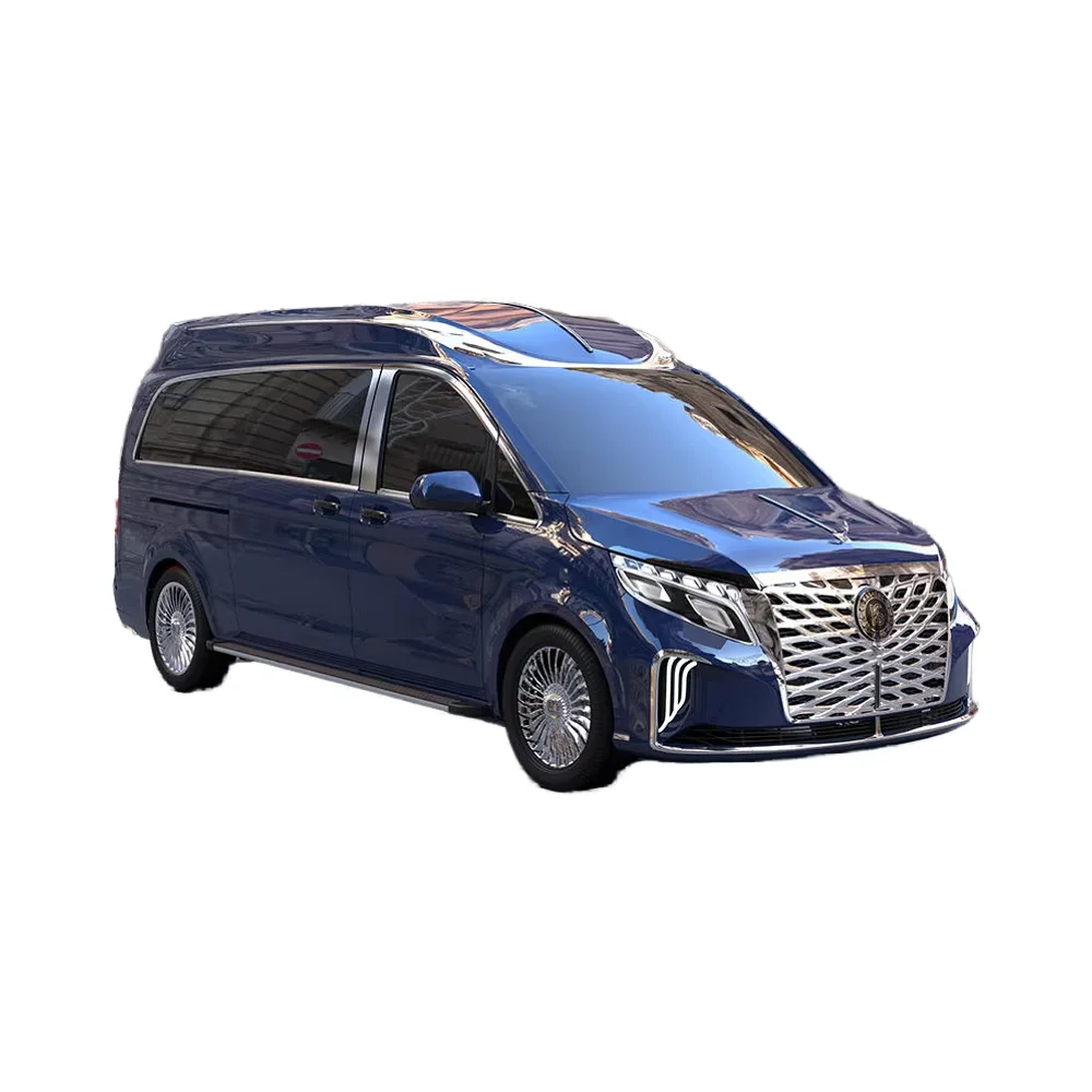 Mercedes-benz High-end Business Van Customizable Leather Seats Rear Camera Turbo Engine 4L Capacity LED Electric Multi-function