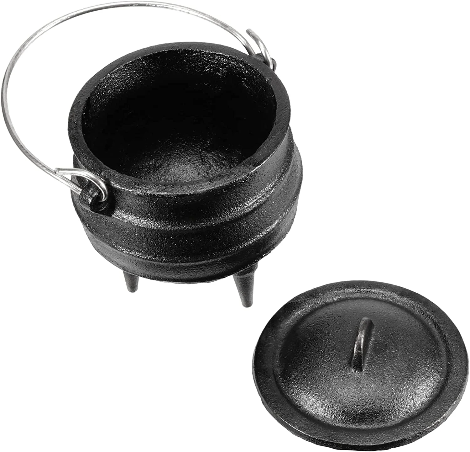 1/8 # Средний чугунный котел potjie 8 унций