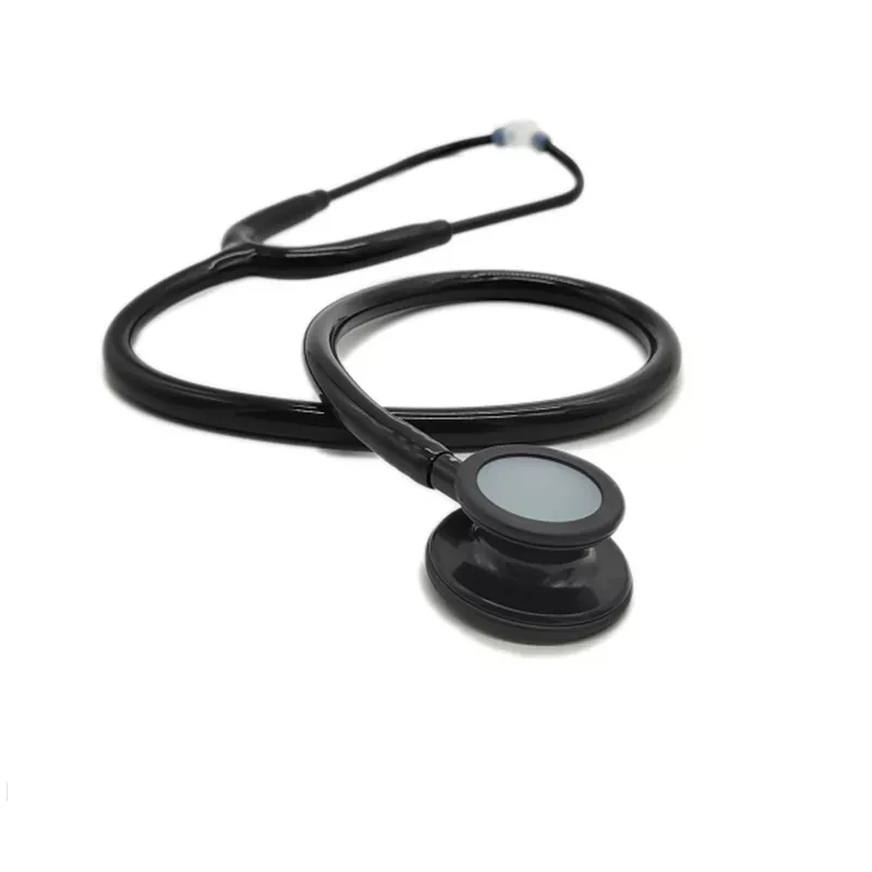 custom black stetoscop medical stethoscope cardiology estetoscopio