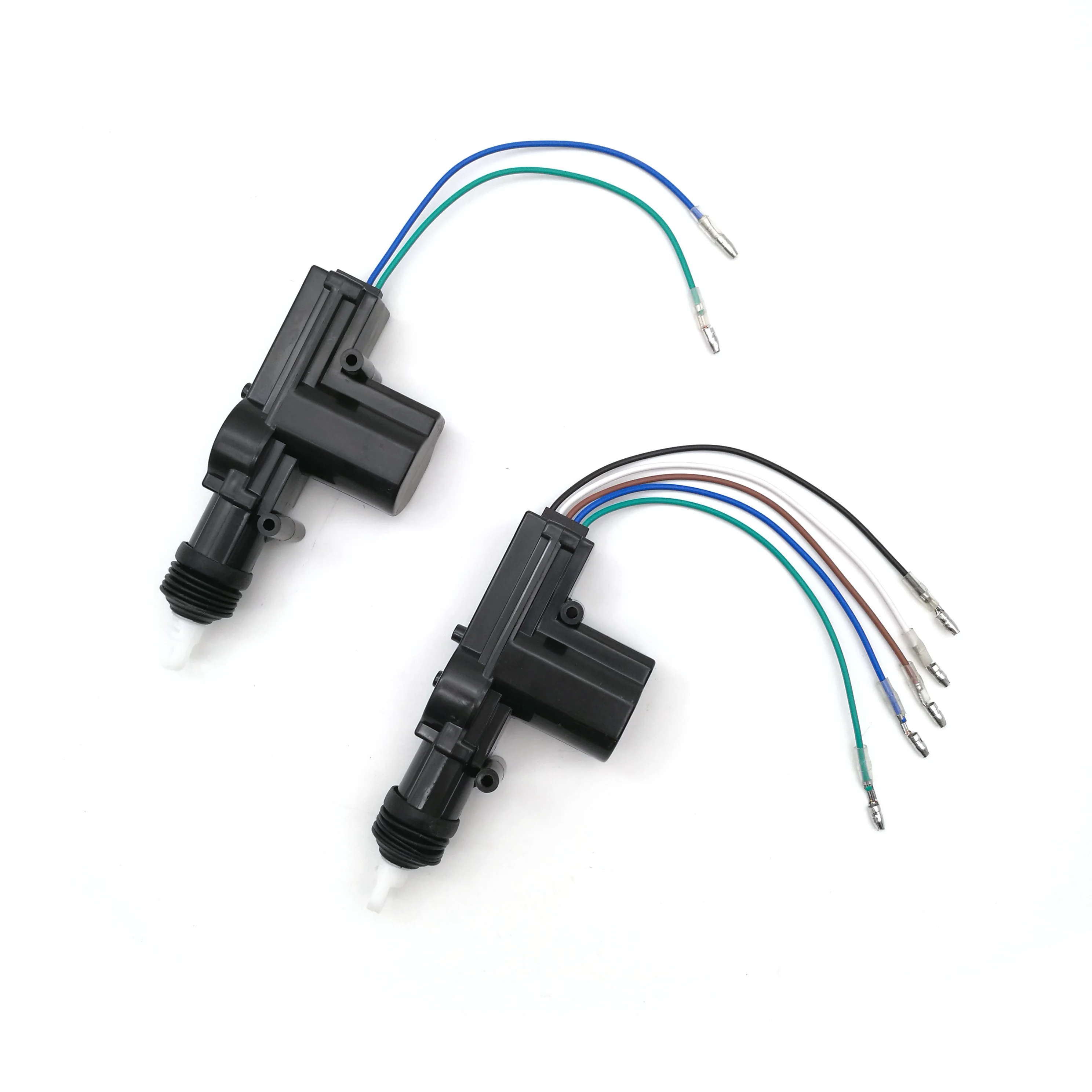 12V Универсальный центральная система замка силовой привод дверного небольшой мотор блокирования дверей в автомобиле 2-проводной пистолет типа дверной замок