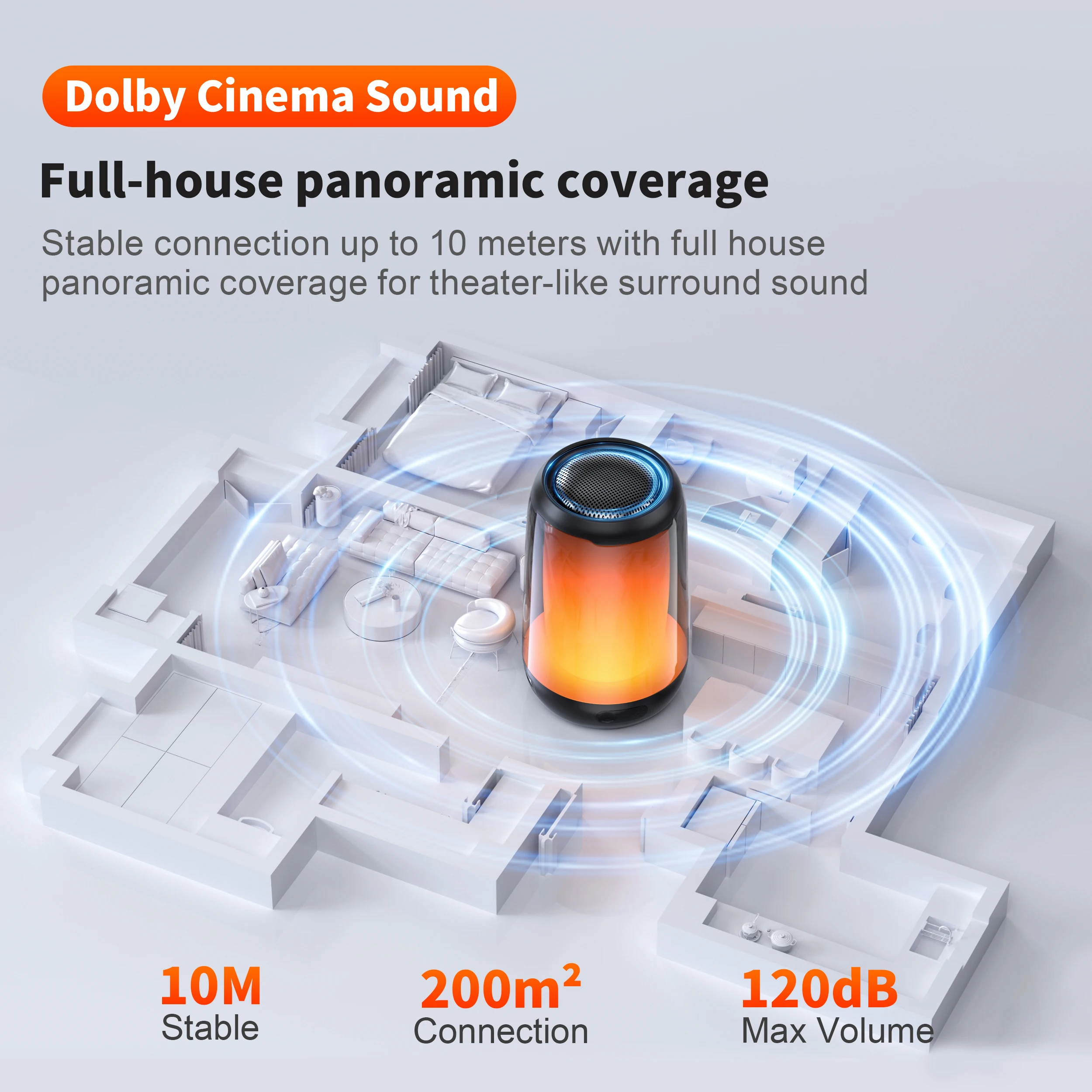 QERE HF22 Mini Ndr Stand Trolley Computer Electro Voice With 15w Wireless Charging For Phone Bt Speaker