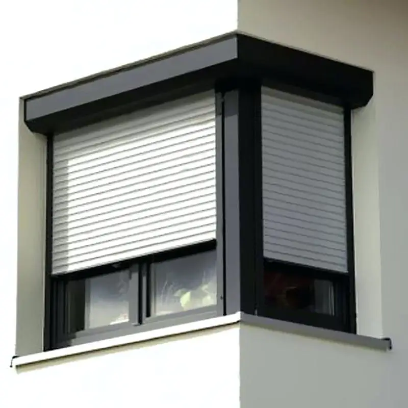 Factory Price Vertical Electric Best Quality Ready to ship Aluminum Rolling Shutter Window