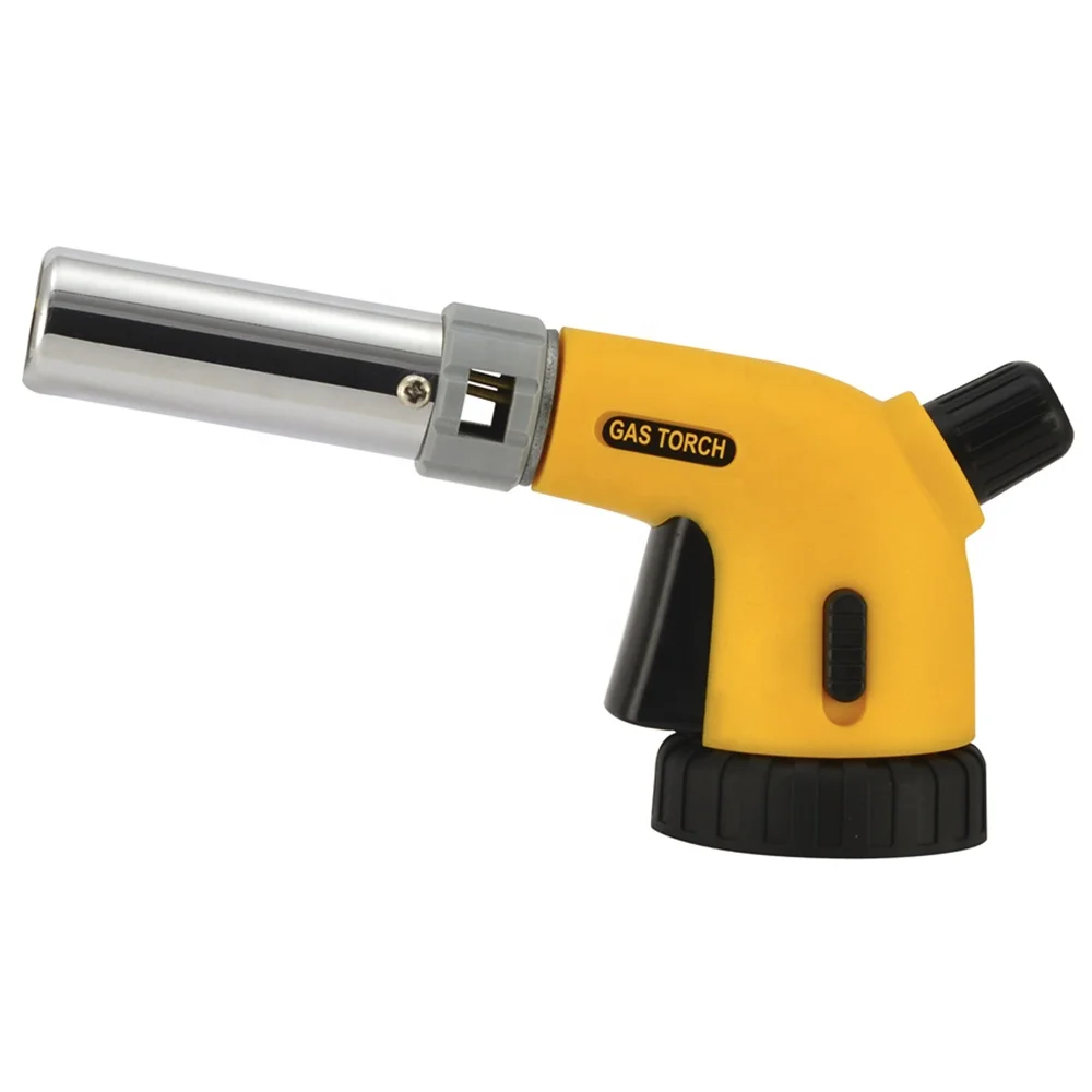 KLL 8820C Anti-flare Child Safe Lock Piezo Ignition Kitchen Gas Blow Torch Heating Torch