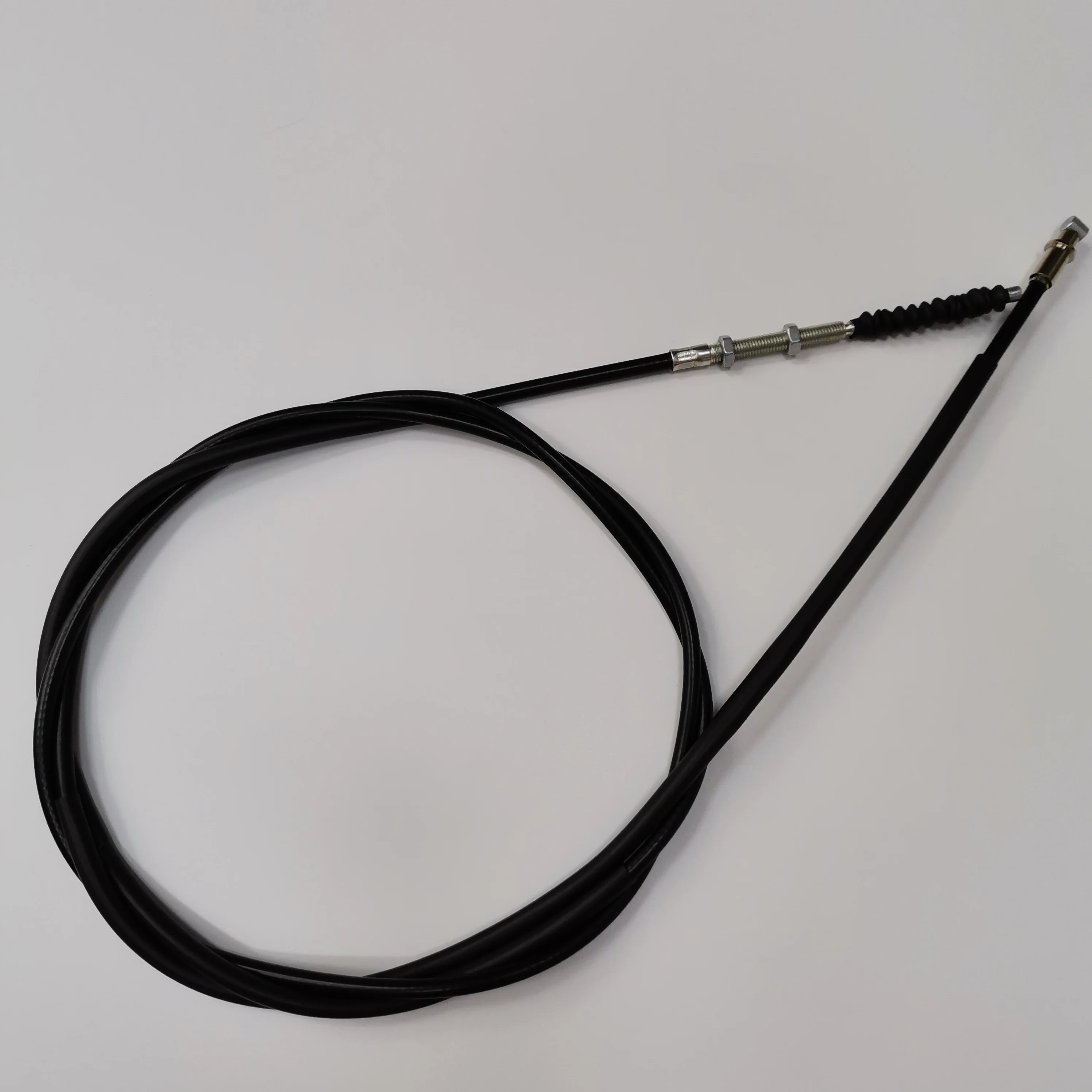 China supplier iso 2 wheeler spare parts universal tvs clutch cable price for TVS160 motorcycle