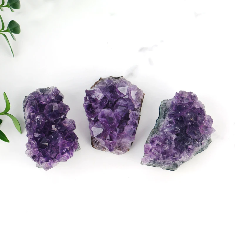 Wholesale Natural Crystal Healing Stone Crystal Amethyst Cluster for Home Decoration