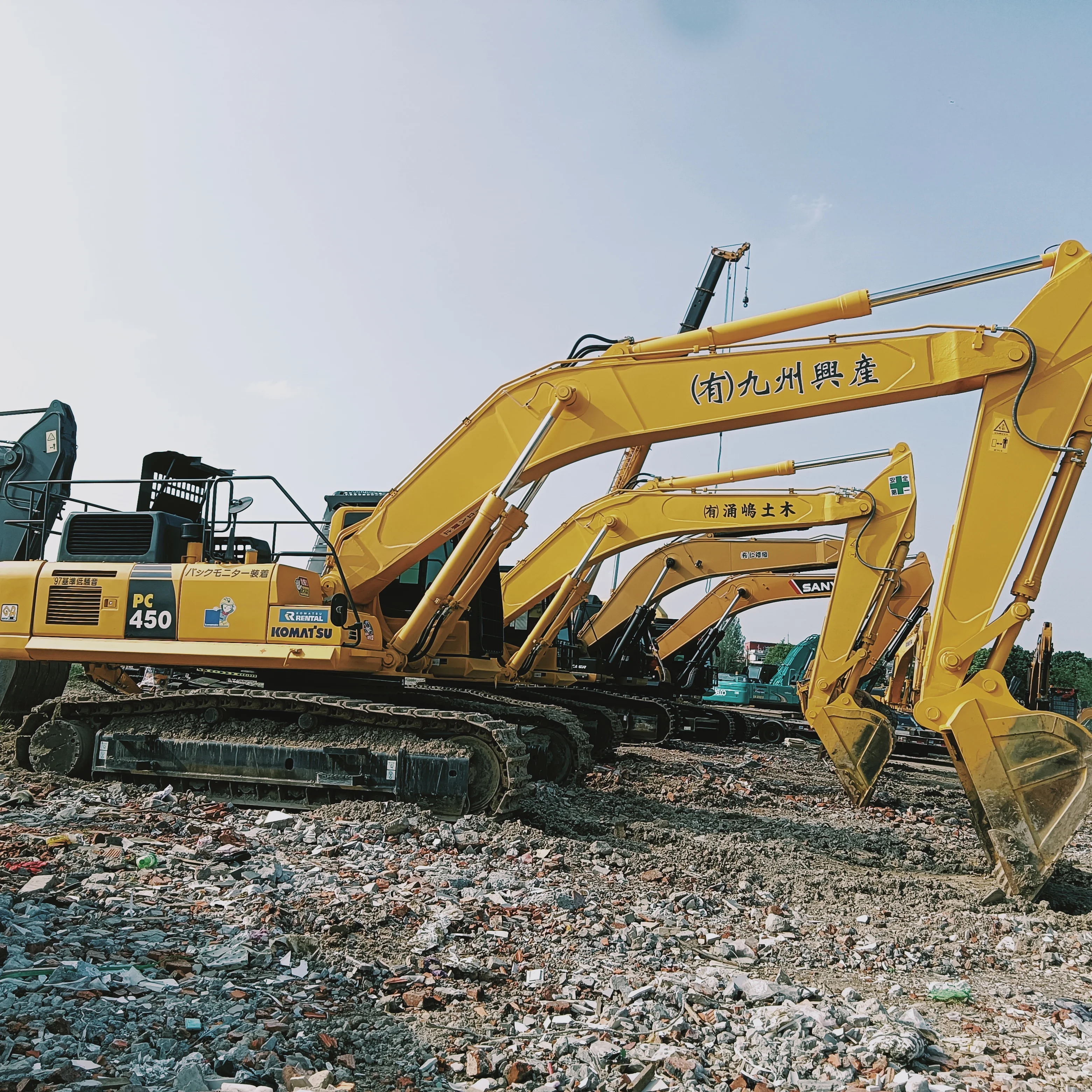 Impoort origin Japan komatsu pc450-8 pc450-7 pc400-8 pc360-7 pc350-7 pc350 big excavator for sale