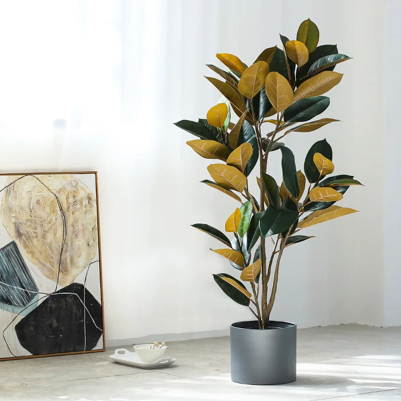 Decorative artificial plants and trees in pots Modern Decoration Faux Plants in Pot for Home Office Perfect Housewarming Gift