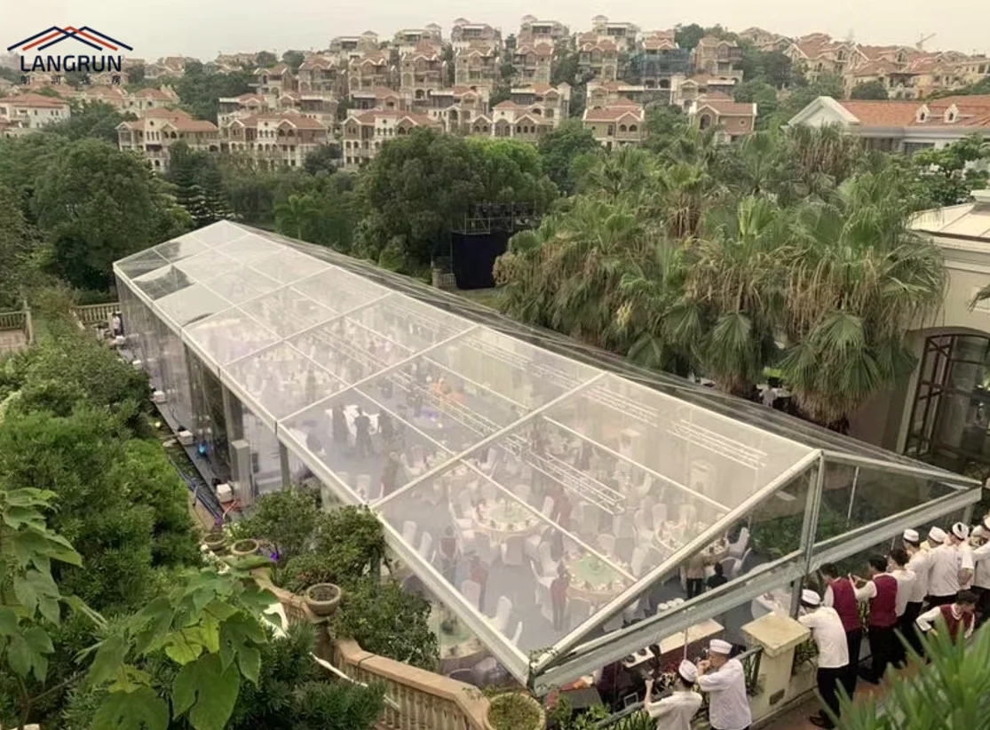 20x30m Outdoor Clear Span  Event Marquee Tent Transparent Wedding Party Tente