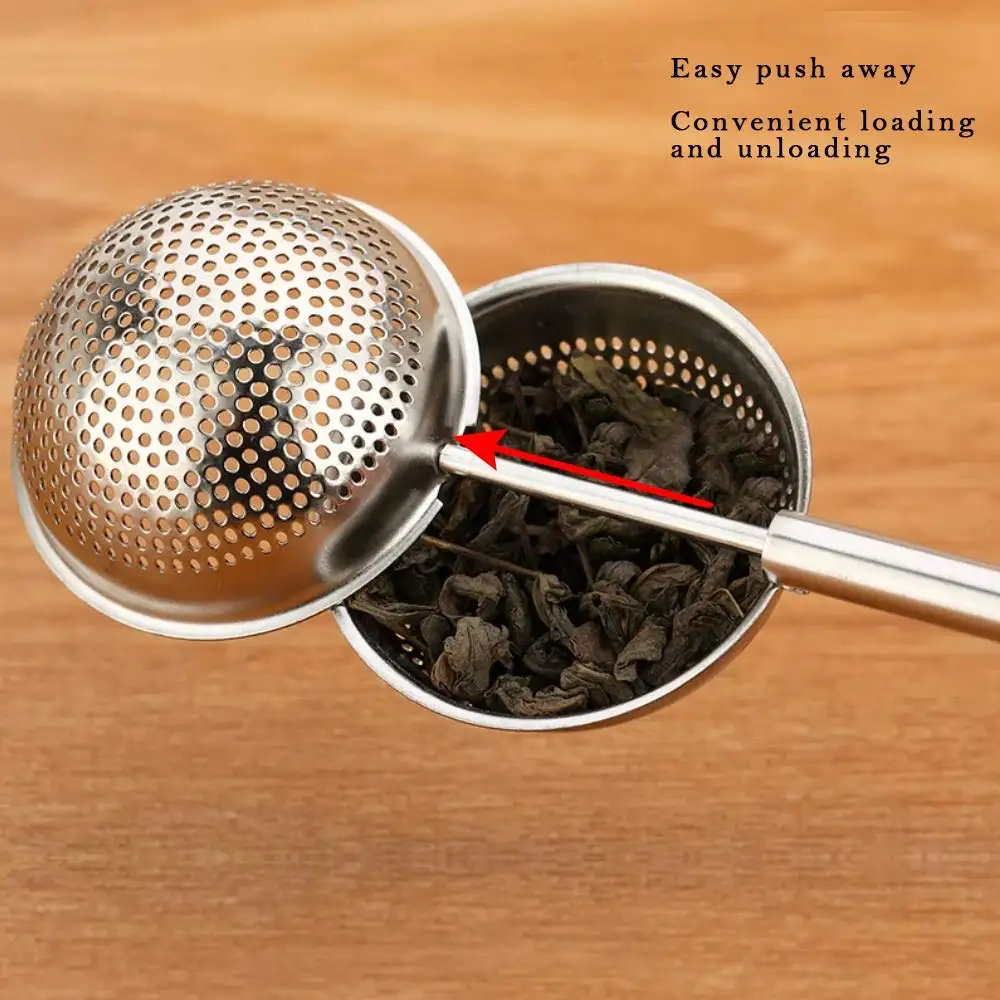 Adjustable Long Handle Tea Infuser ball for Loose Leaf Tea