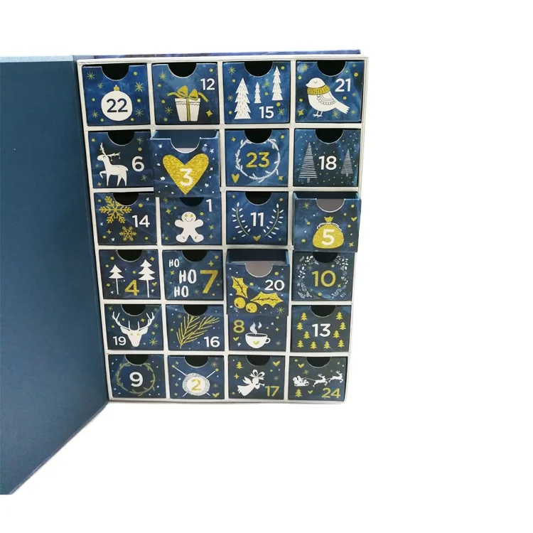 
Custom Advent Calendar Gift Box With 24 Drawers 