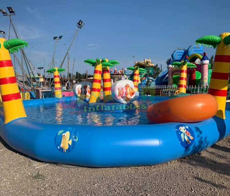 Gonflables Санки bords de piscines juegos acuaticos inflables надувной замок парки бассейн водная горка с