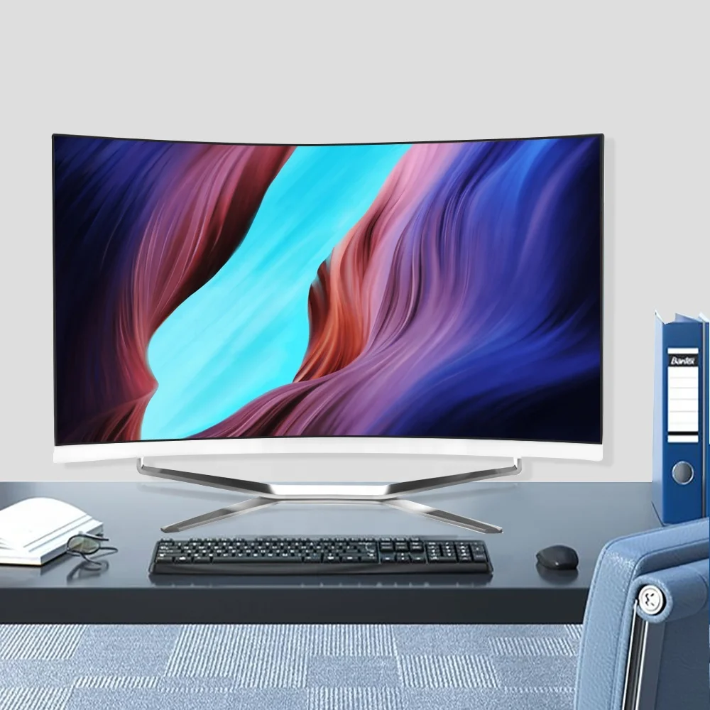 21.5 Inch AIO Core CPU I3 I5 I7 Desktop For Business 1920*1080P HD Graphics All In One PC Monoblock Factory Price Computer