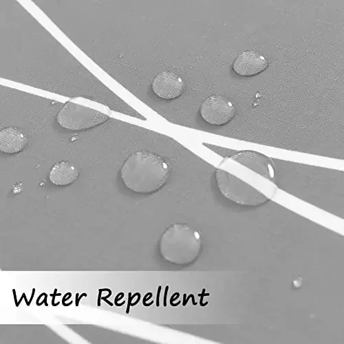 2022 Amazon hot sell Stripe Fabric Water Repellent Modern Shower Curtains for Bathroom