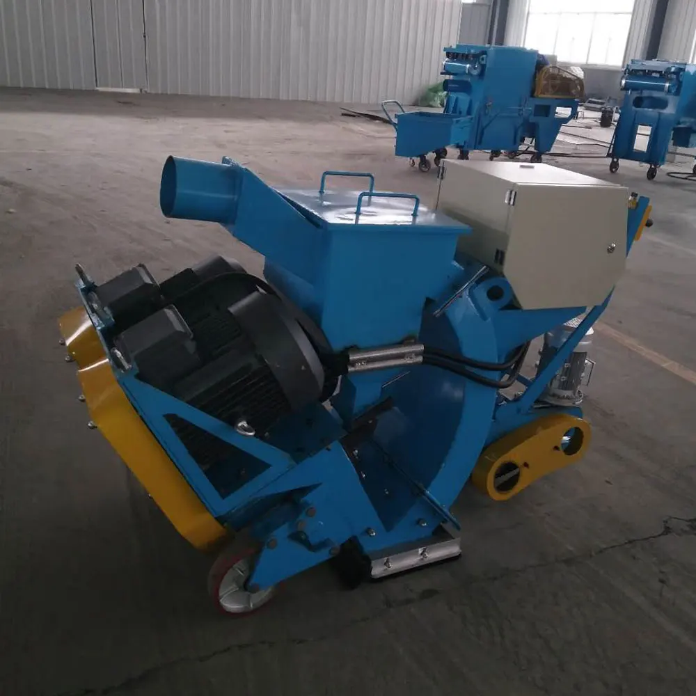 
Concrete and asphalt road wheel abrator shot blasting machine 