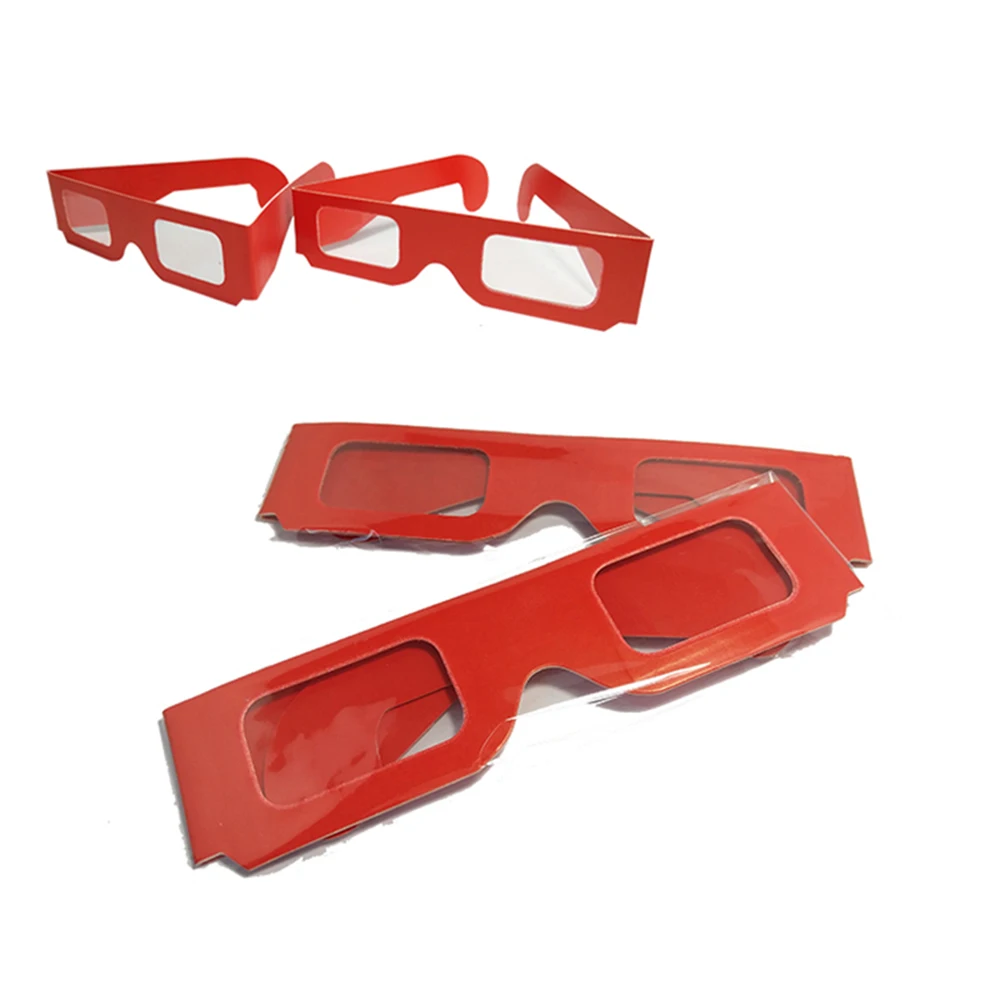 Chromadepth Cardboard 3D paper  Firework Diffraction Glasses