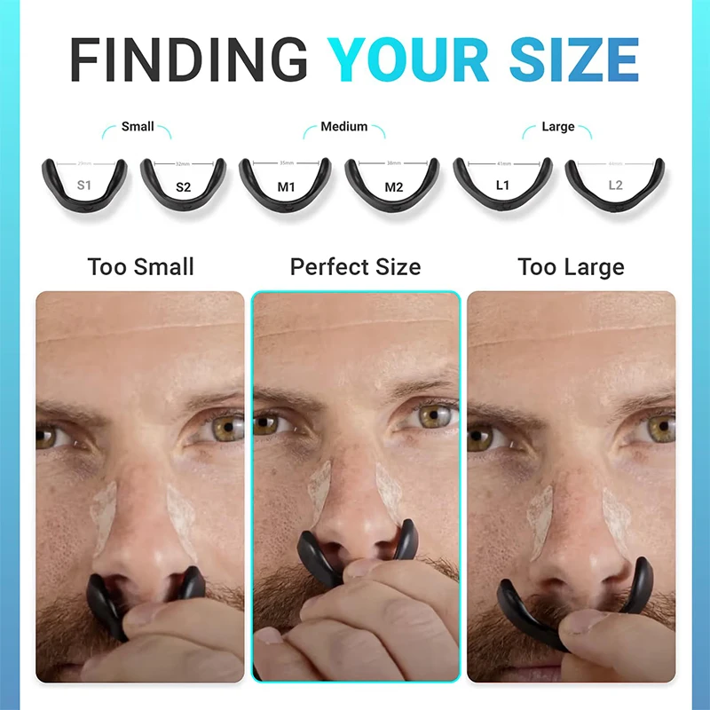 Magnetic Nasal Dilator Anti-snoring Nose Strips with Magnet for Better Breathing Reduces Snoring