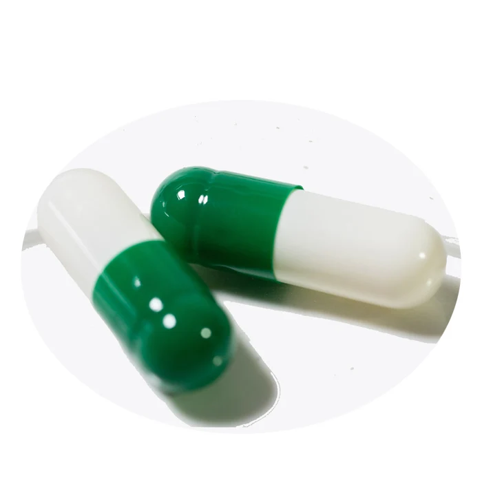 different color printed empty gelatin capsule