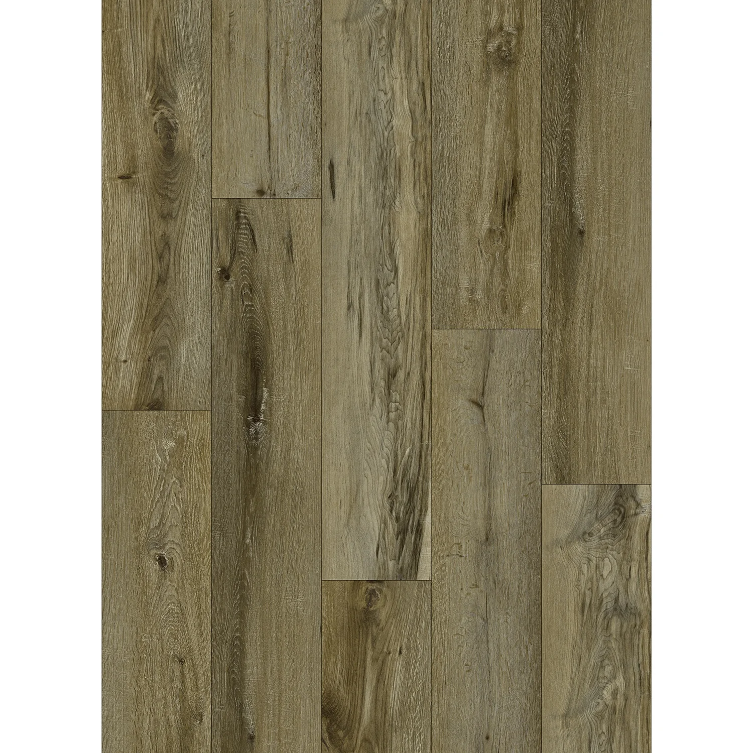 Industrial Grade Waterproof PVC Dry Back LVT Flooring for Bathroom Usage