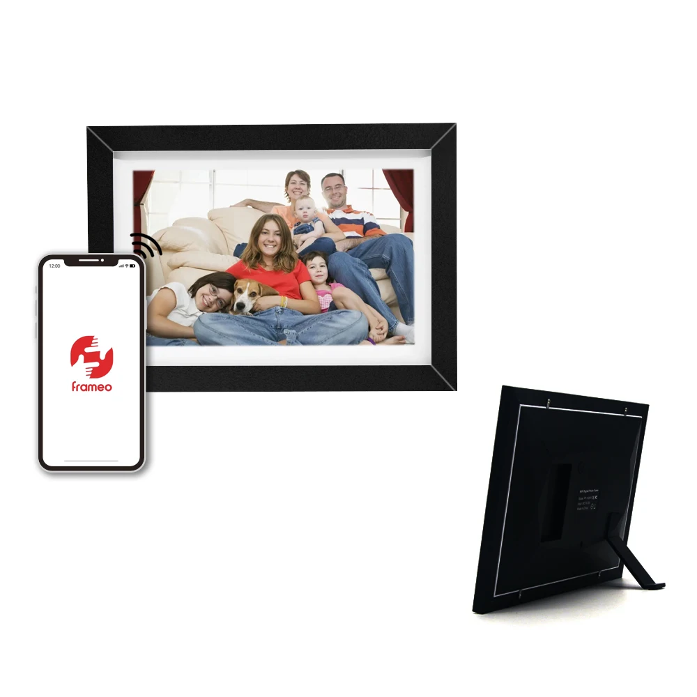 Умная Автоматическая фоторамка 10 дюймов Wifi цифровая фоторамка для подвешивания и рабочего стола