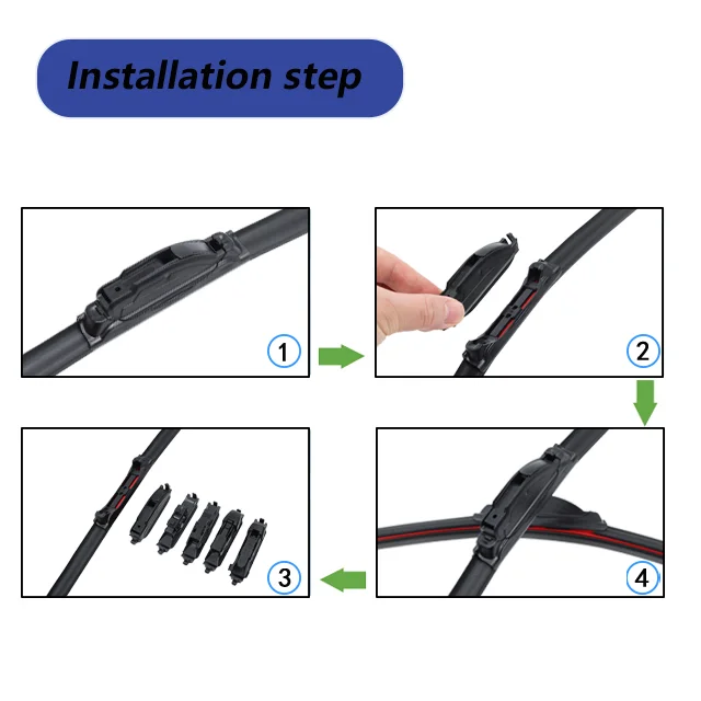 Best Selling Hot Chinese Products Car Windshield Wiper Blade with Best Sale for Improved Wiper Performance