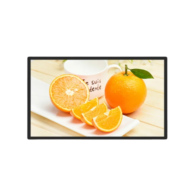 Monitor Digital Advertising Signage Touch Wall Mount  Monitor Digital Advertising Signage Touch Wall Mount with Remote Control