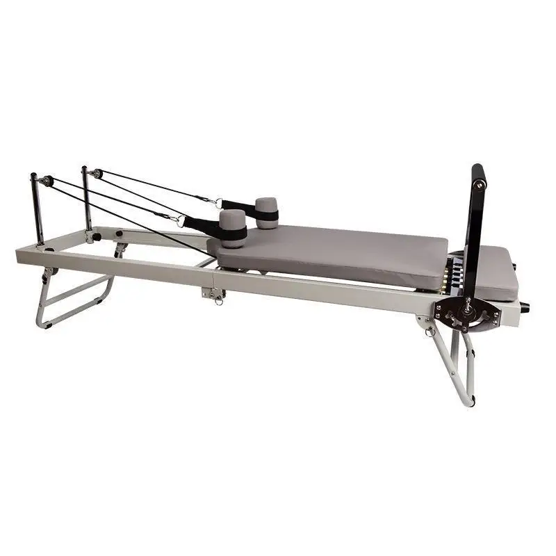 Home or Studio Yoga Pilates Reformer Gym Equipment with Aluminum Core Bed Steel Fitness Use Pilates Reformer