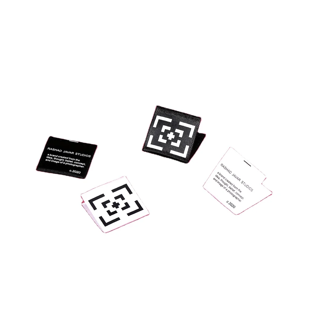 Manufacturer design Fashion engraved brand name custom metal logo labels tag for clothing