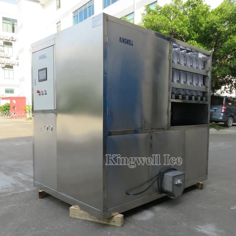 Industrial cube ice maker 1 ton to 20 ton cube ice machine China factory direct sale