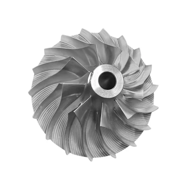 Dongguan factory high quality billet aluminum jet engine impeller cnc machining