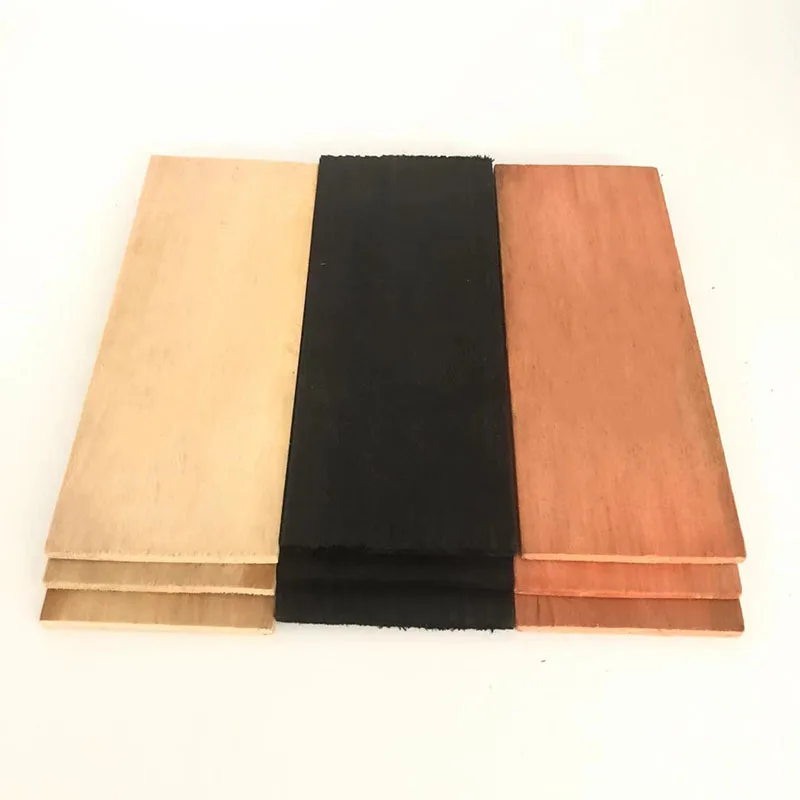 Wholesale High Quality Soft Wood Slat Cheap Poplar Wood Black Wood Pencil Slat For Produce Pencil