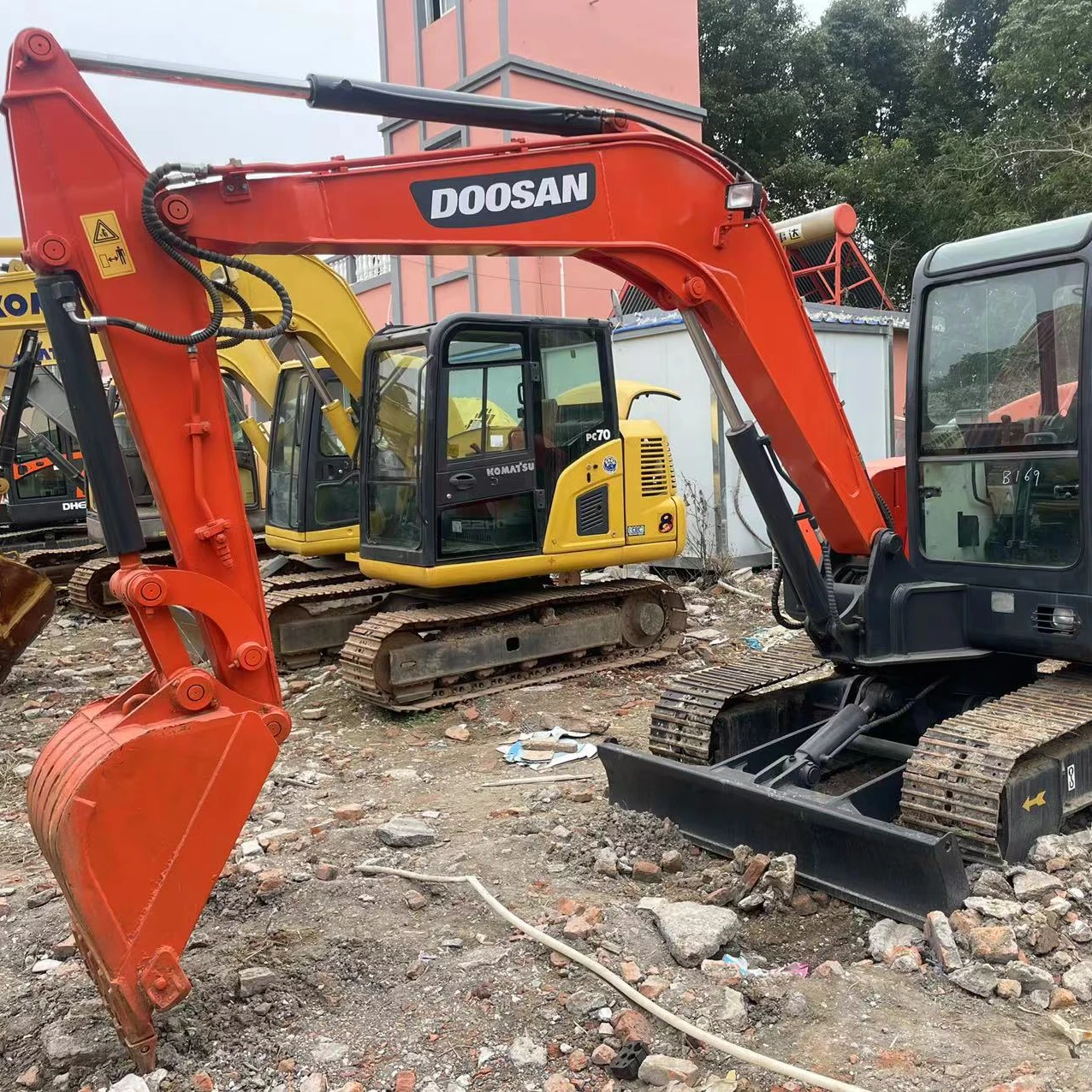 Used engineering & construction machine Doosan 55 used excavator for sale excav used sale
