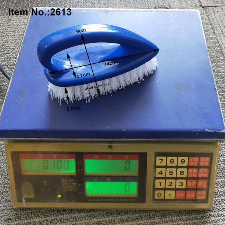 HQ2613 PP clothes wash brush shoe scrub brush shower scrubber with ergonomic handle