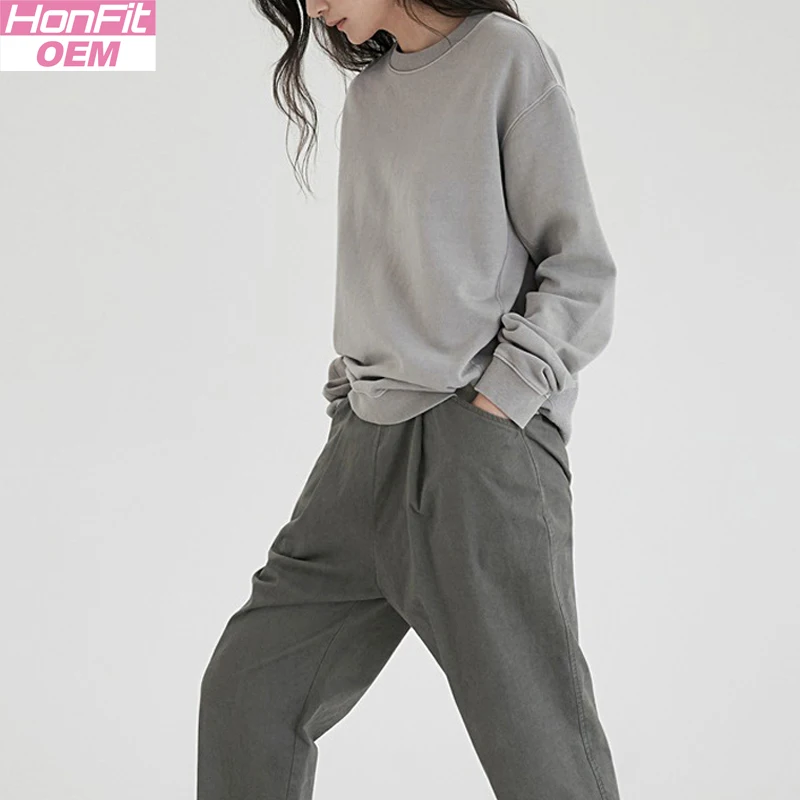 Wholesale Plain Hoodie Custom Logo Casual Breathable Sport Gym 100% Cotton Hoodies For Women