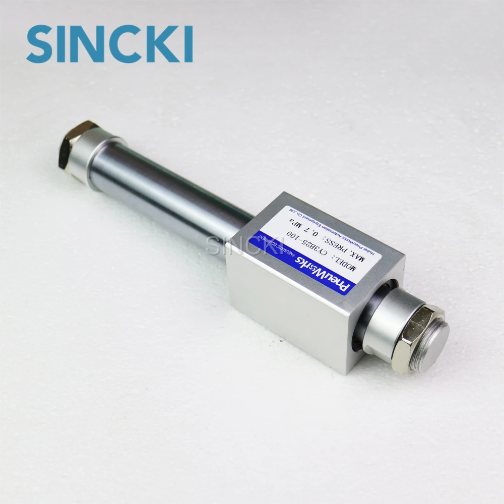 SMC Type CY3B 25 MM Bore Double Acting Magnetic Pneumatic Rodless Cylinder