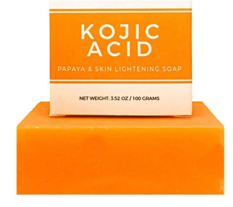 Kojic Acid Soap Skin Lighting Maximum Strength Organic Face Bath Toilet Soap Lemon Skin Lightening Kojic Acid Soap