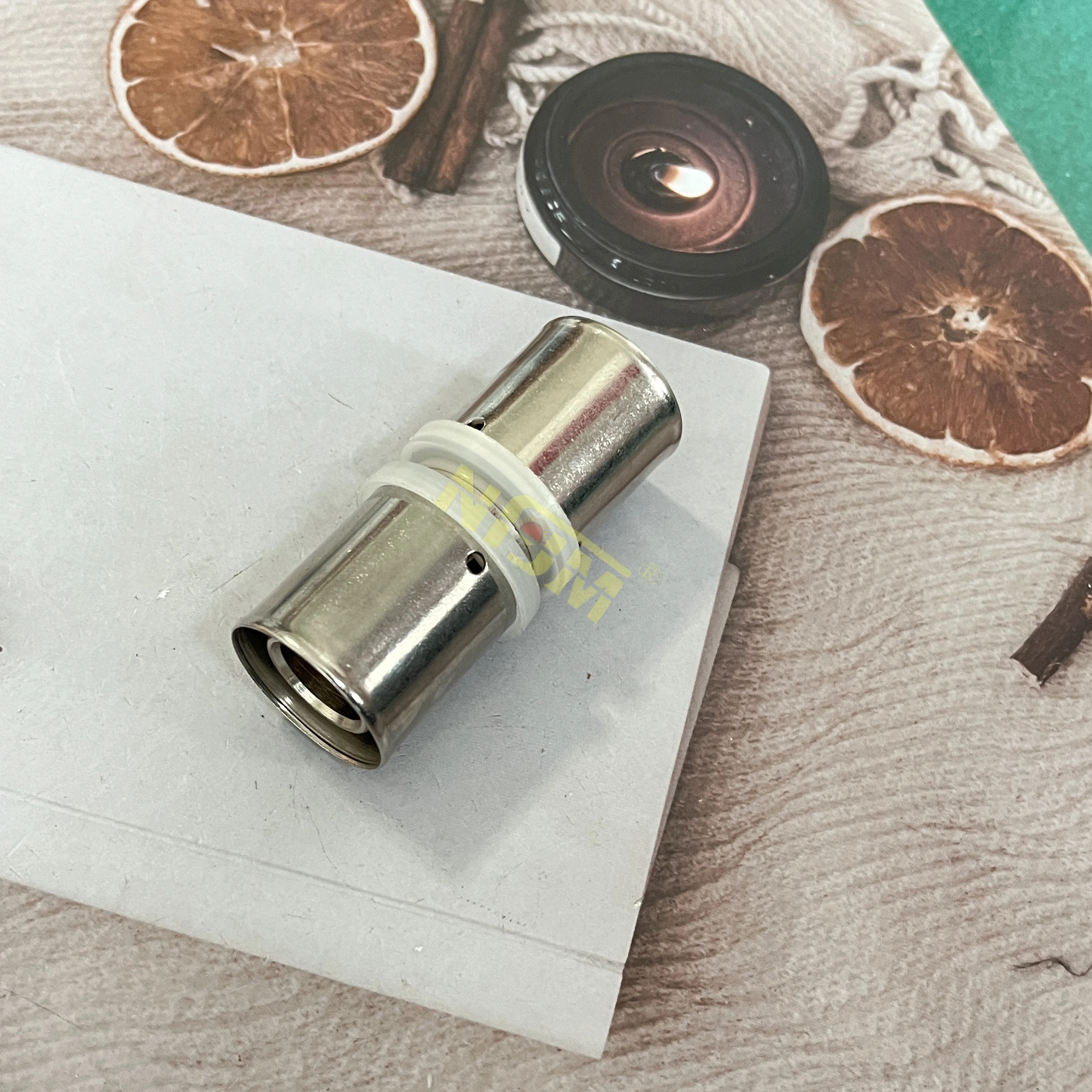 NFJM Thread CW617N Forged Brass PEX Pipe Connection Straight Pex Press Fittings